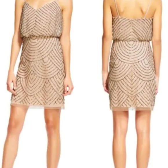 Adrianna Papell Beaded Dress - Picture 3 of 3